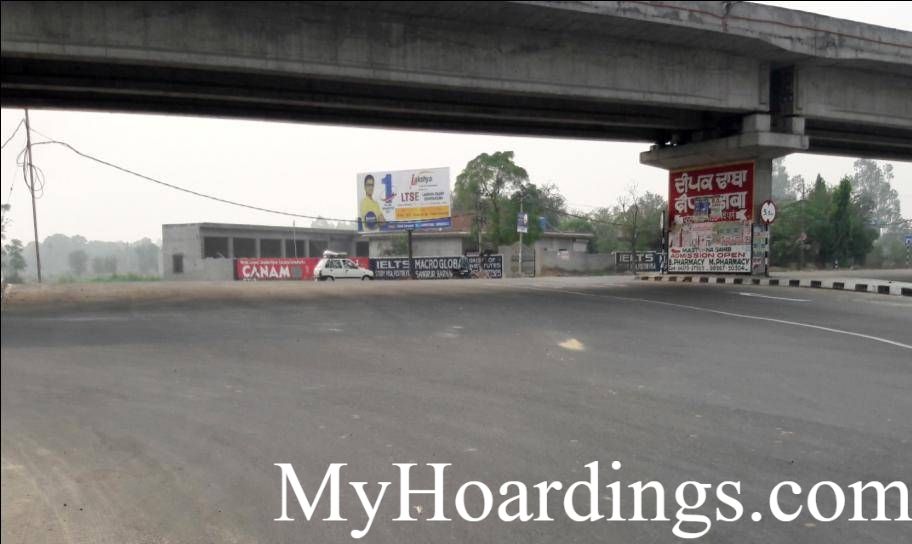 OOH Unipole Agency in India, Hoardings Advertising in Bathinda y pass in Sangrur, Unipole Agency in Sangrur